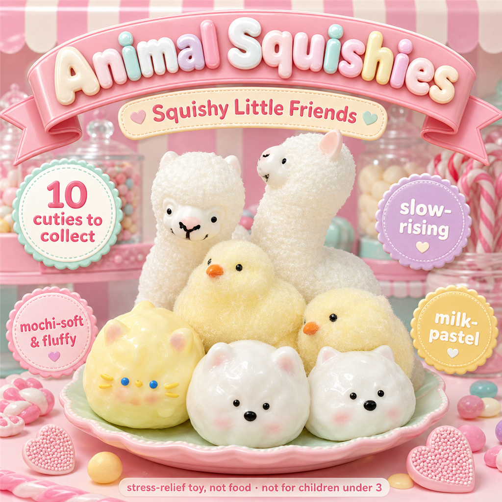 Animal Squishies poster