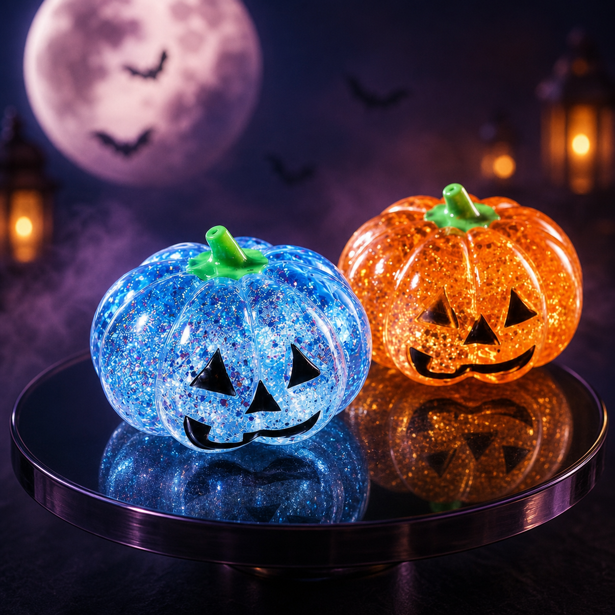 Halloween Pumpkin Head Squishies