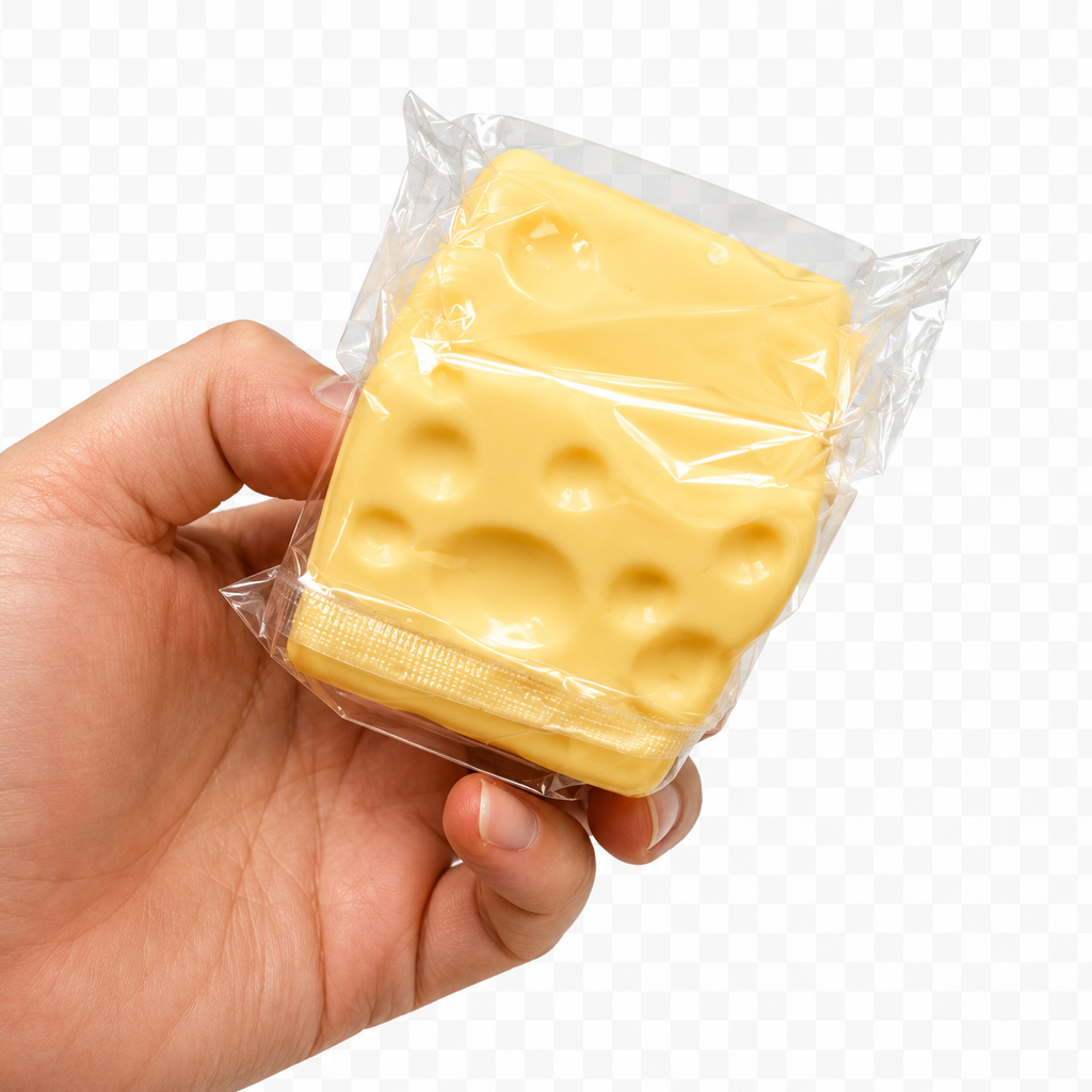 Jelly-Filled Cheese Squishy