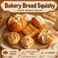 Bakery Bread Squishy poster