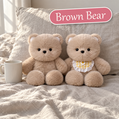 Brown Plush Bear - S&S Village
