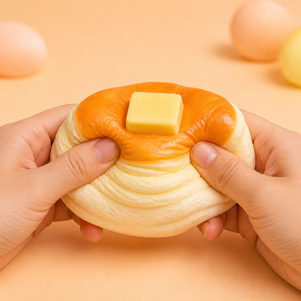 Butter SoufflÃ© Pancake Squishy - product gallery photo 3