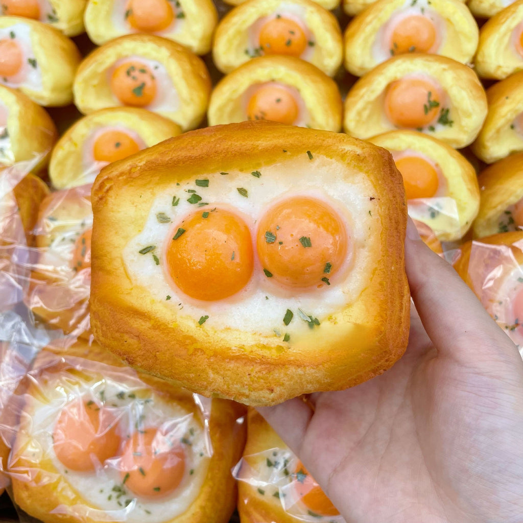 Scallion Fried Egg Toast Squishy