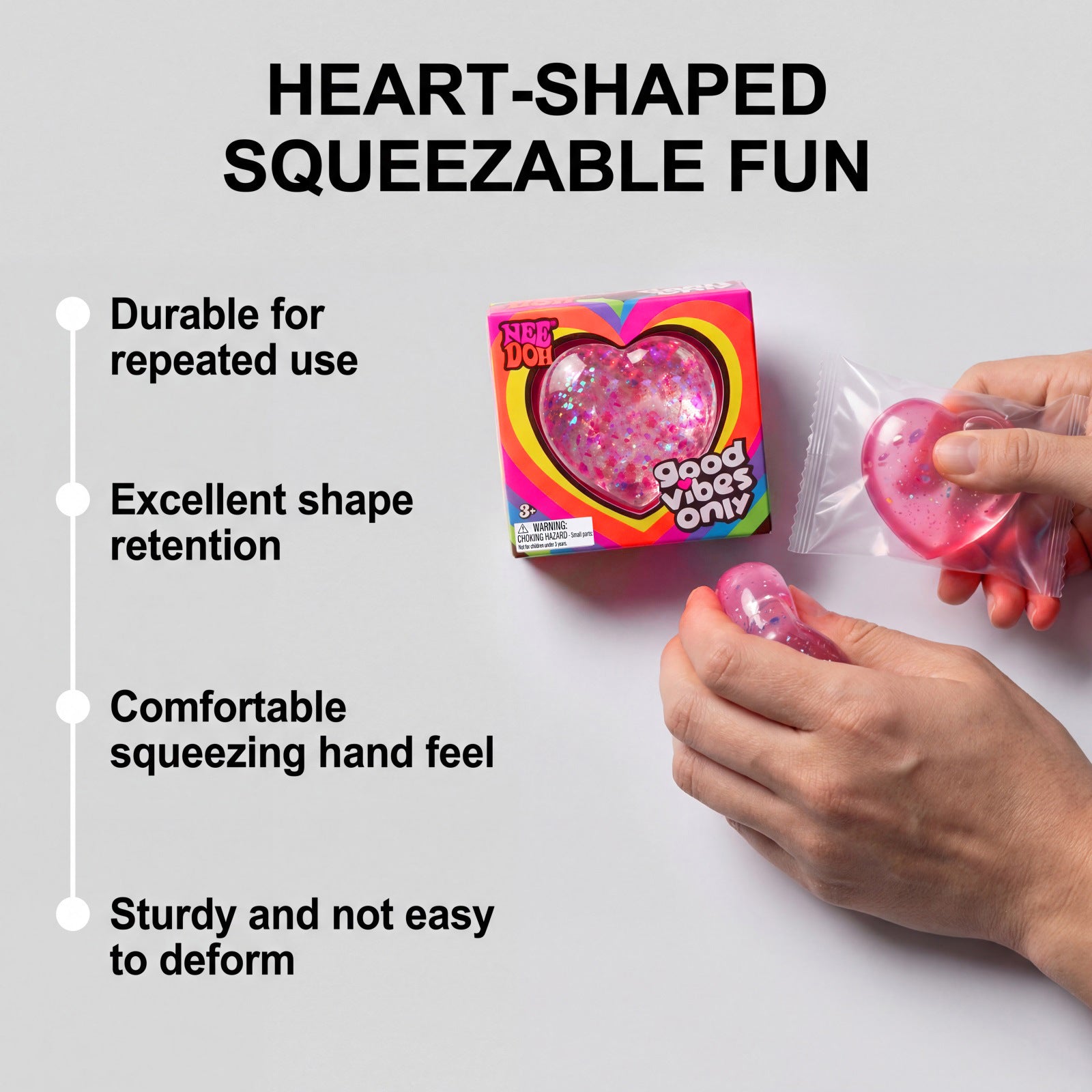 NeeDoh Hearts