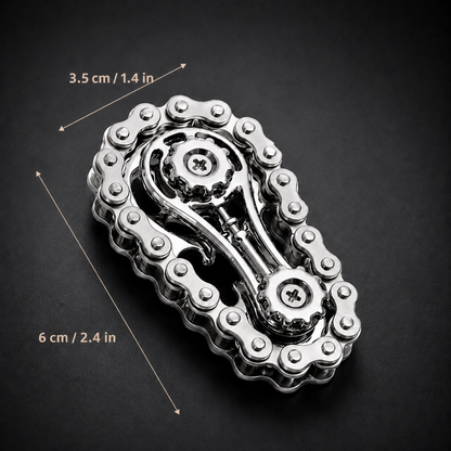 Chain Gear dimensions in cm and inches