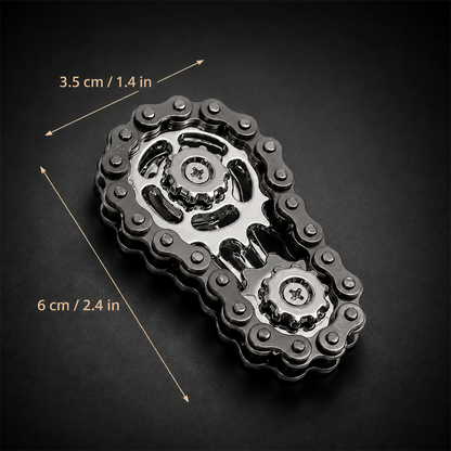 Chain Gear dimensions in cm and inches