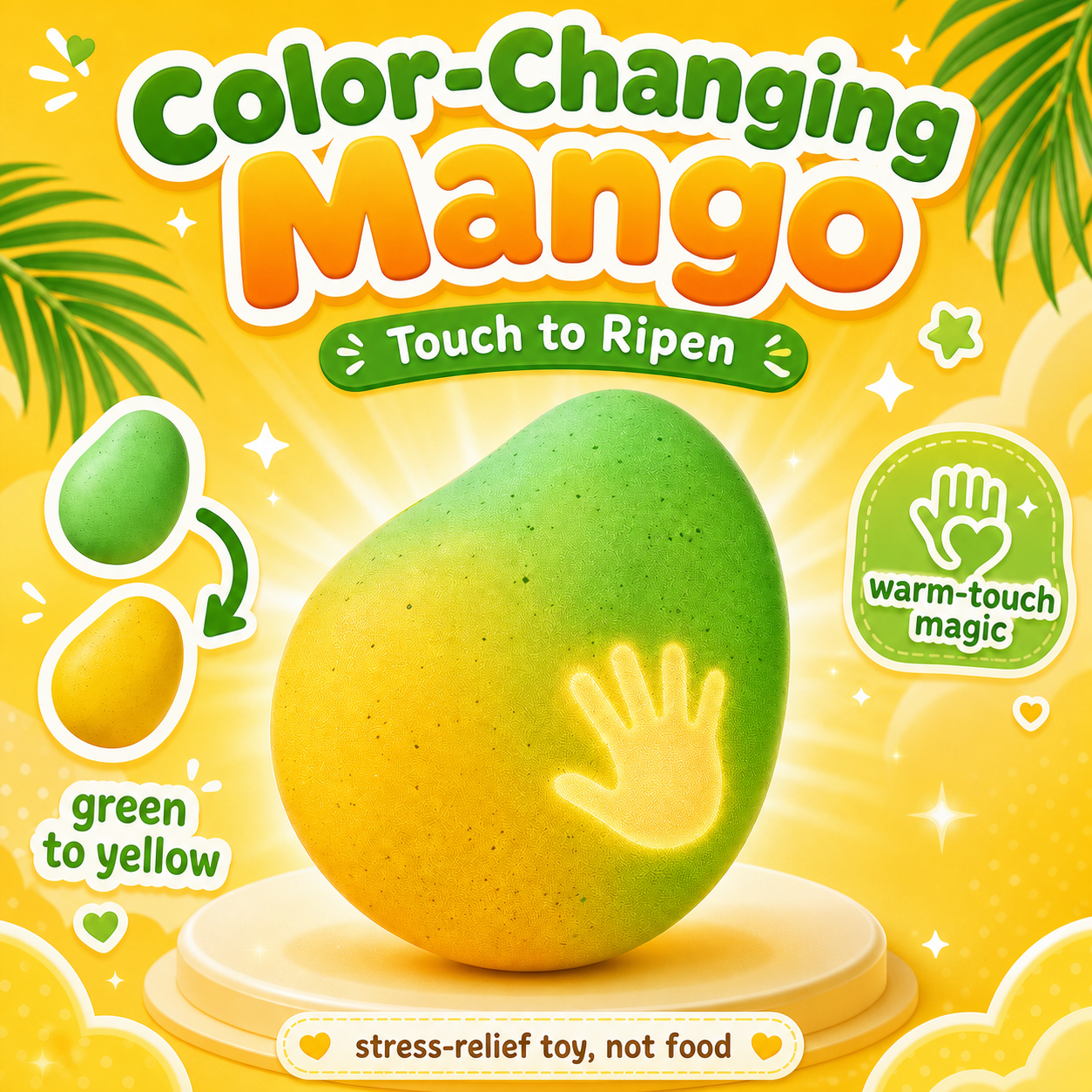 Color Changing Mango Squishy poster