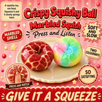 Crispy Squishy Ball - marbled squishy toy - S&S Village