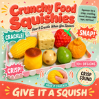 Crunchy Food Squishies poster - squishy food toys that crunch when squeezed