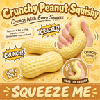 Crunchy Peanut Squishy — peanut stress toy that crackles when squeezed, S&S Village poster