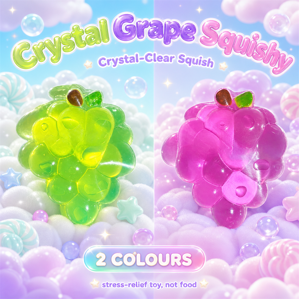 Crystal Grape Squishy poster
