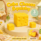Cube Cheese Squishy poster