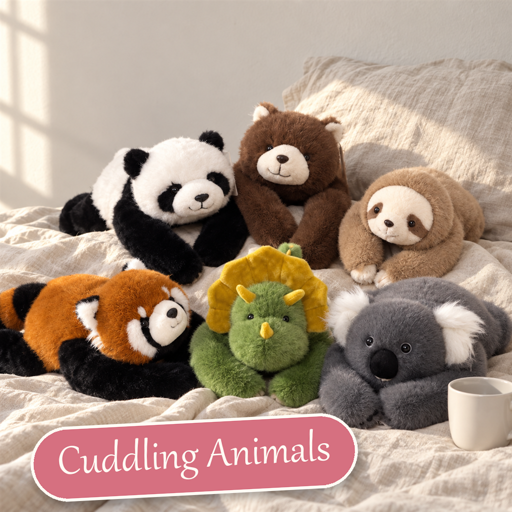 Cuddling Animals Plush Toys - S&S Village