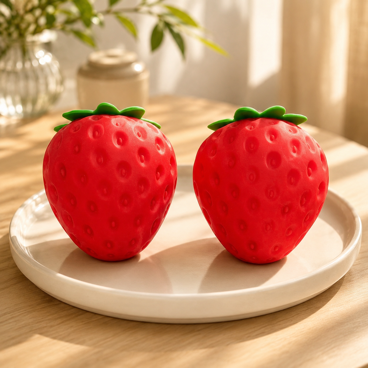 Jumbo Strawberry Squishy - product gallery photo 4