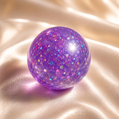 Glitter Squishy Balls - alternate view