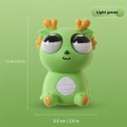 Dragon Eye Popping Squishy dimensions in cm and inches