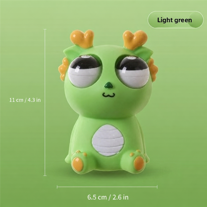 Dragon Eye Popping Squishy dimensions in cm and inches