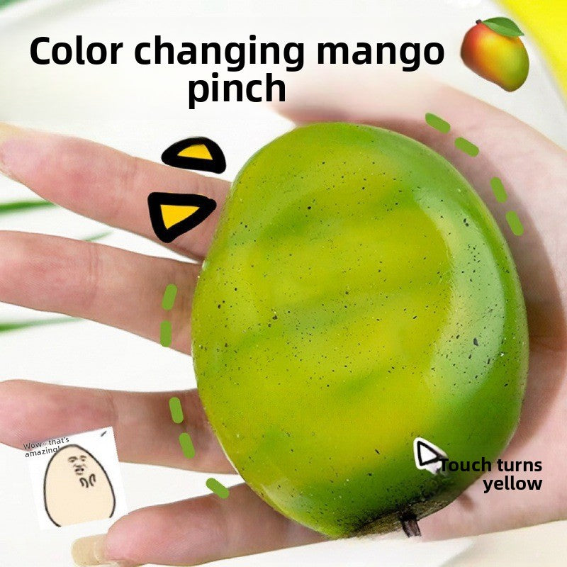 Color Changing Mango Squishy