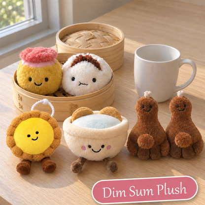 Dim Sum Plush Toys