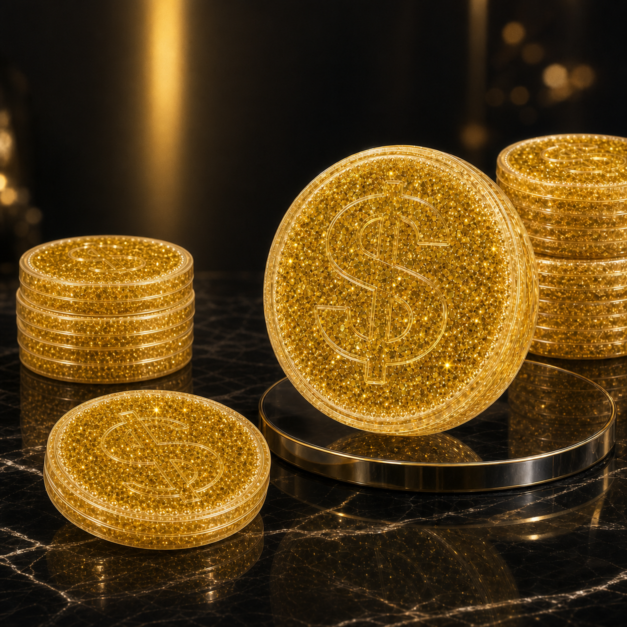 Gold Coin Squishy