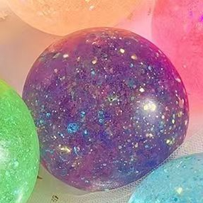 Glitter Squishy Balls