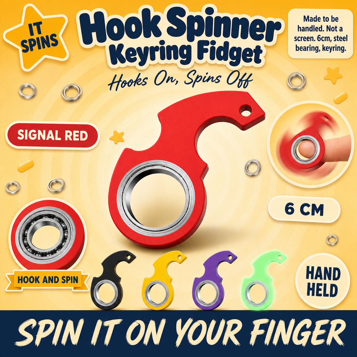 Hook Spinner - S&S Village