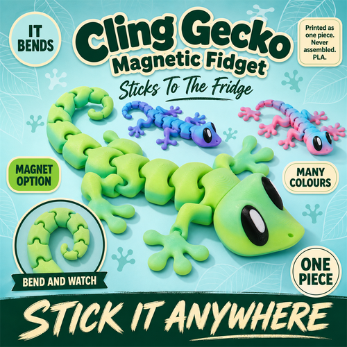 Cling Gecko - S&S Village