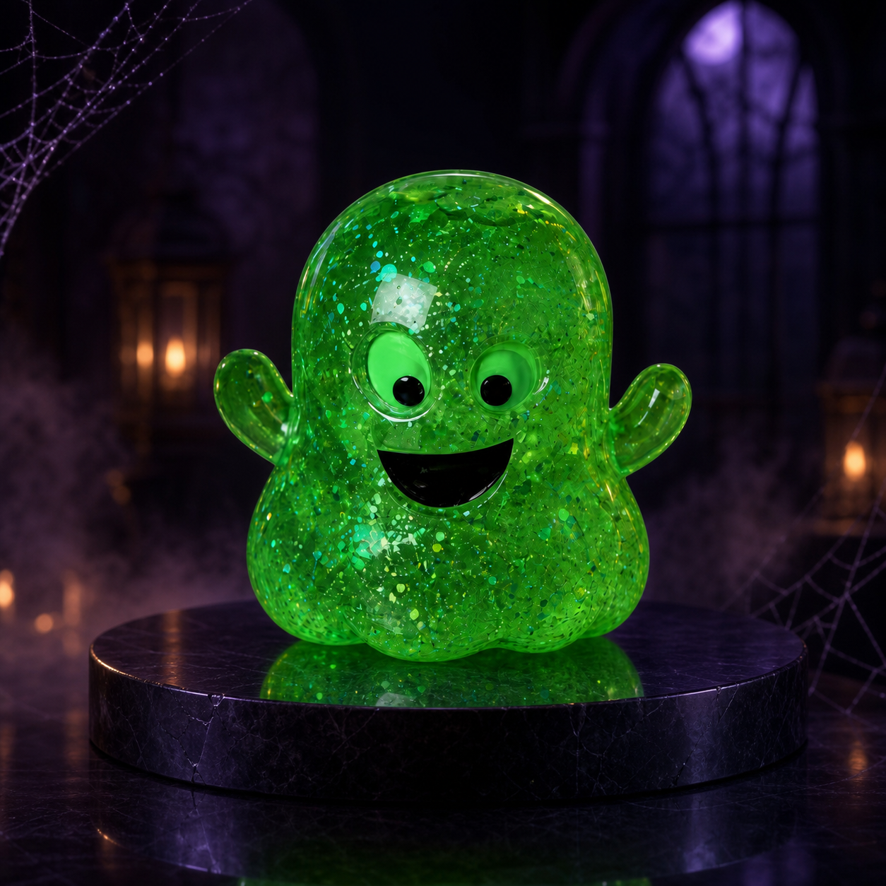 Halloween Pumpkin & Ghost Squishy - product gallery photo 10