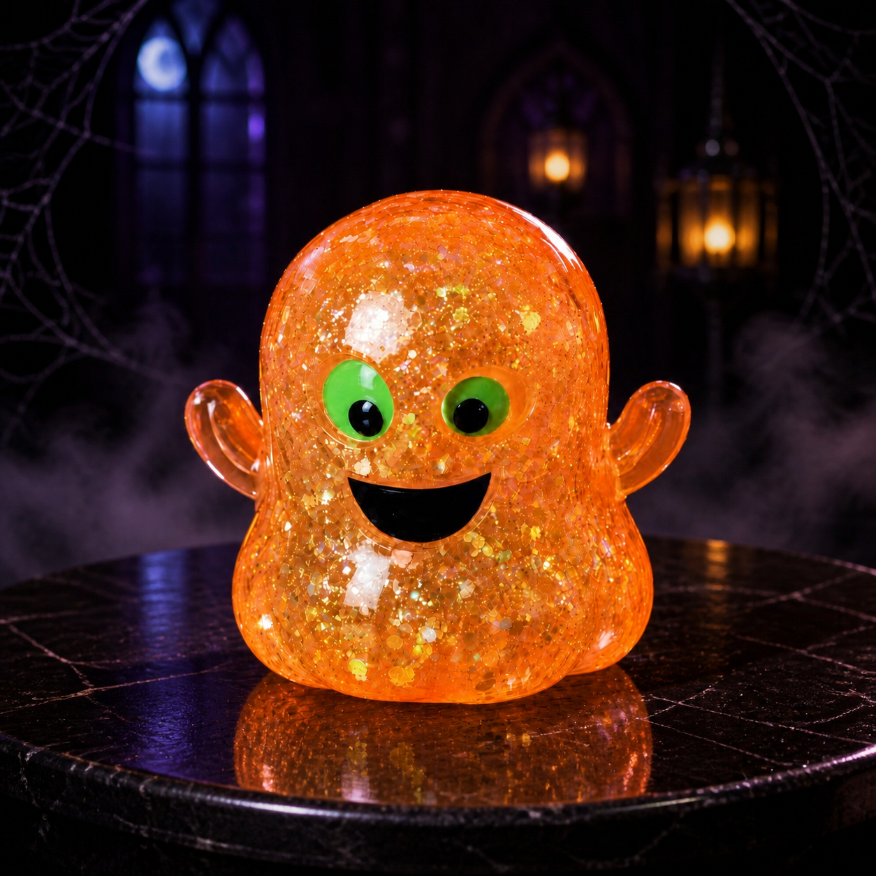 Halloween Pumpkin & Ghost Squishy - product gallery photo 7