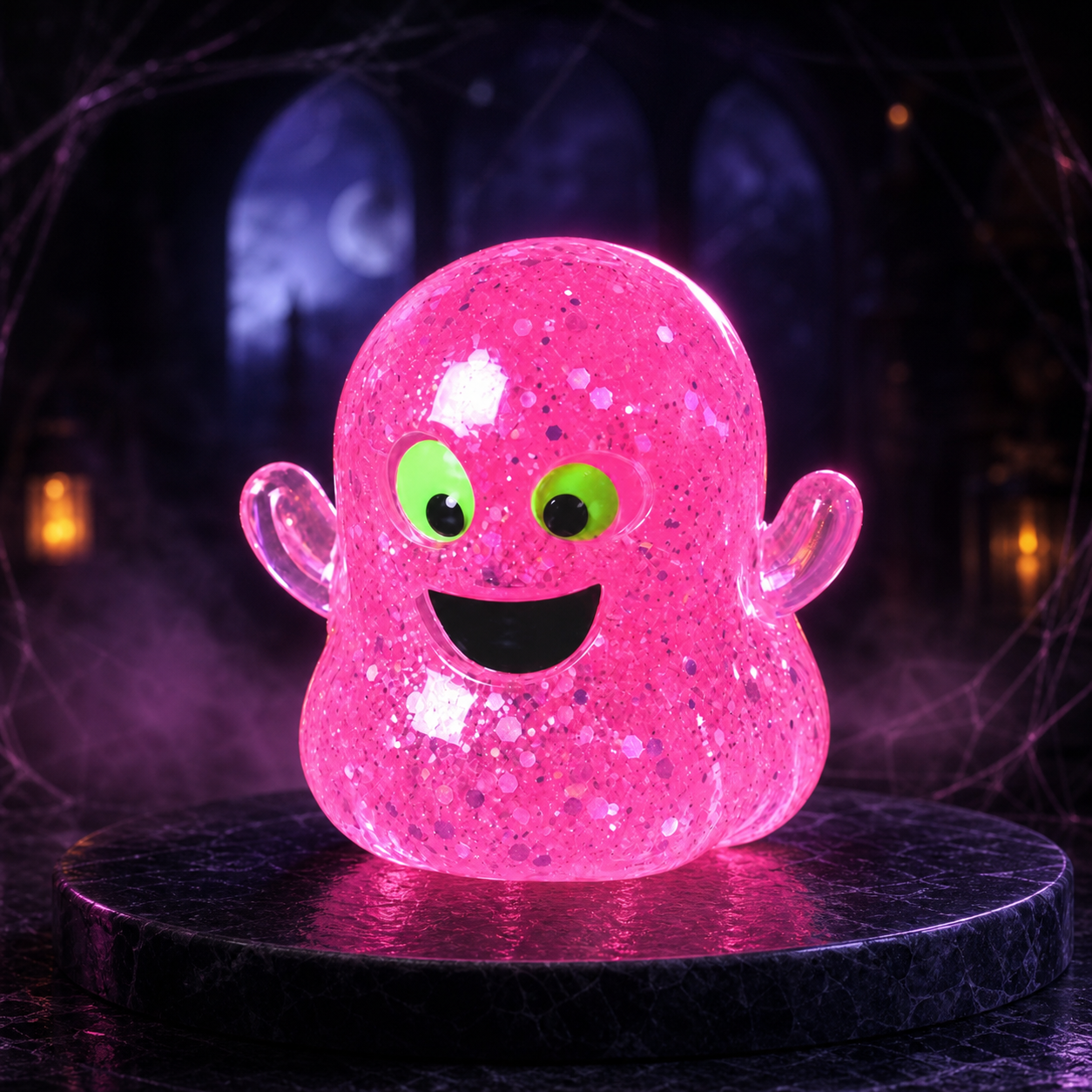 Halloween Pumpkin & Ghost Squishy - product gallery photo 8