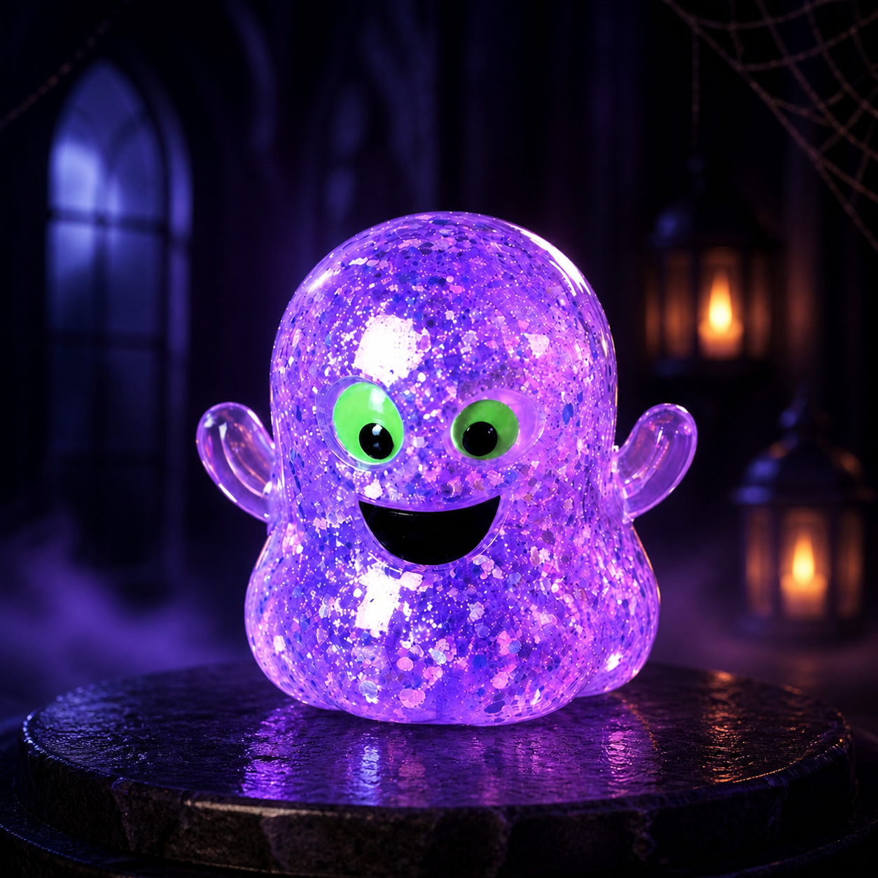 Halloween Pumpkin & Ghost Squishy - product gallery photo 6