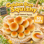 Golden Bun Squishy poster