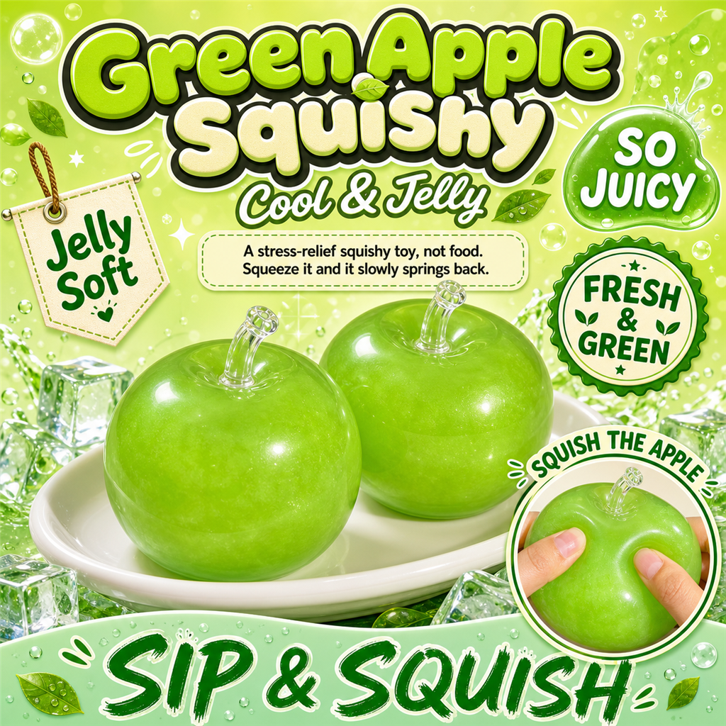 Green Apple Slushy Squishy hero