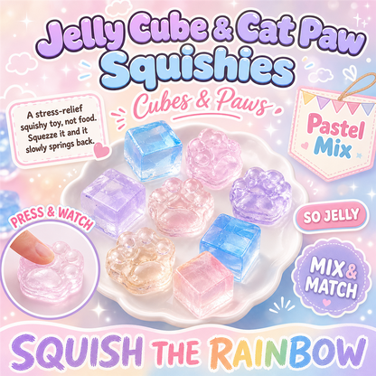 Ice Cube & Cats Paw Squishies hero
