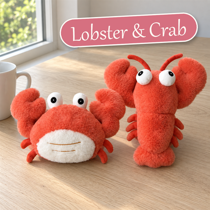 Lobster & Crab Plush - S&S Village