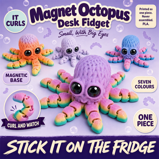 Magnet Octopus - S&S Village