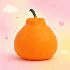 Mandarin Squishy - detail view