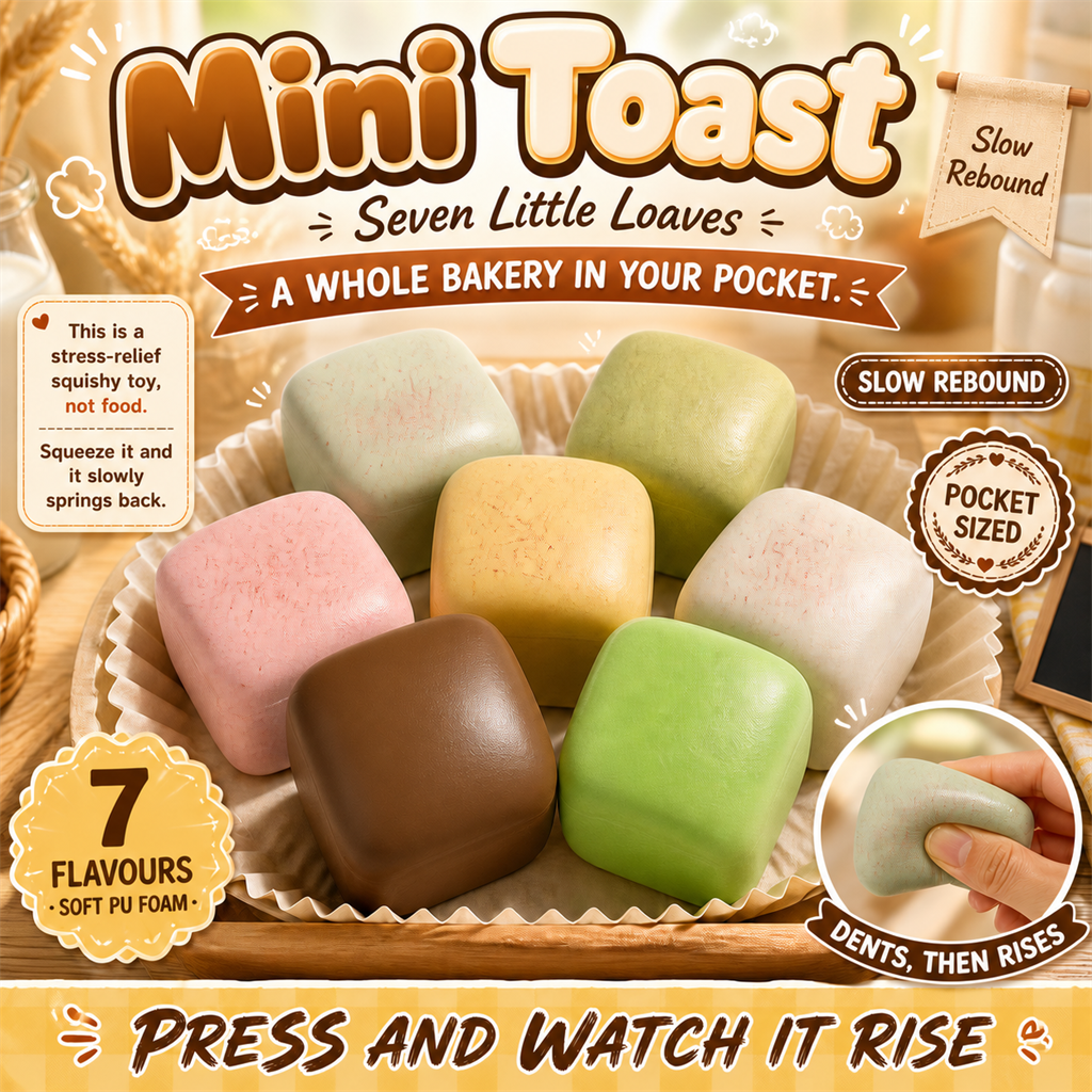 Mini Toast Squishies