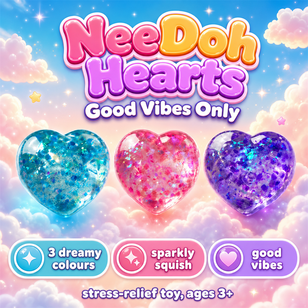 NeeDoh Hearts poster