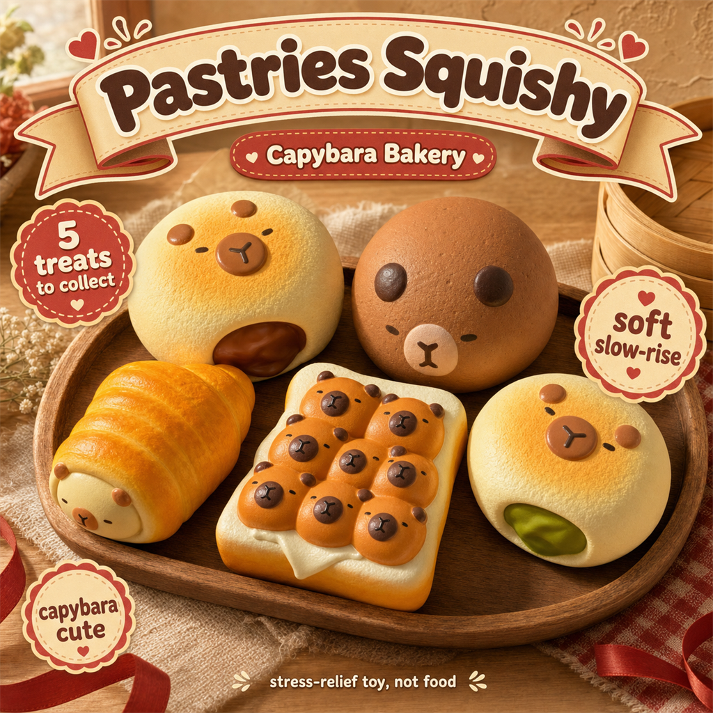 Pastries Squishy poster