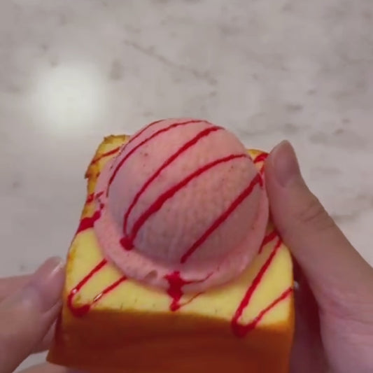 Ice Cream Toast Squishy