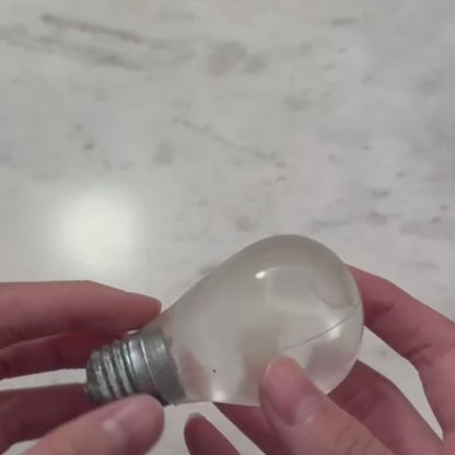 Glow-in-the-dark Bulb Squishy