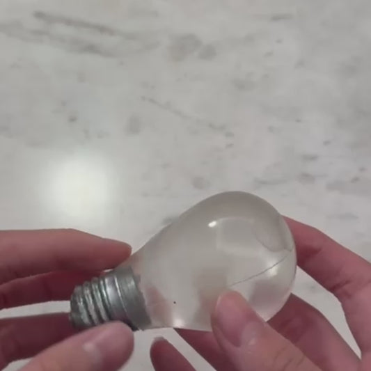 Glow-in-the-dark Bulb Squishy