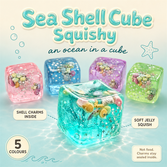 Sea Shell Cube Squishy hero poster