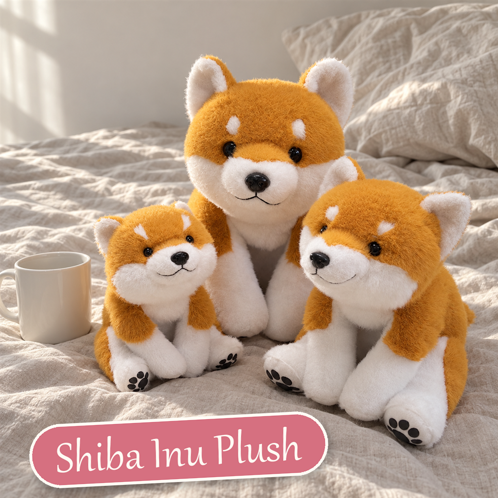 Shiba Inu Plush - S&S Village