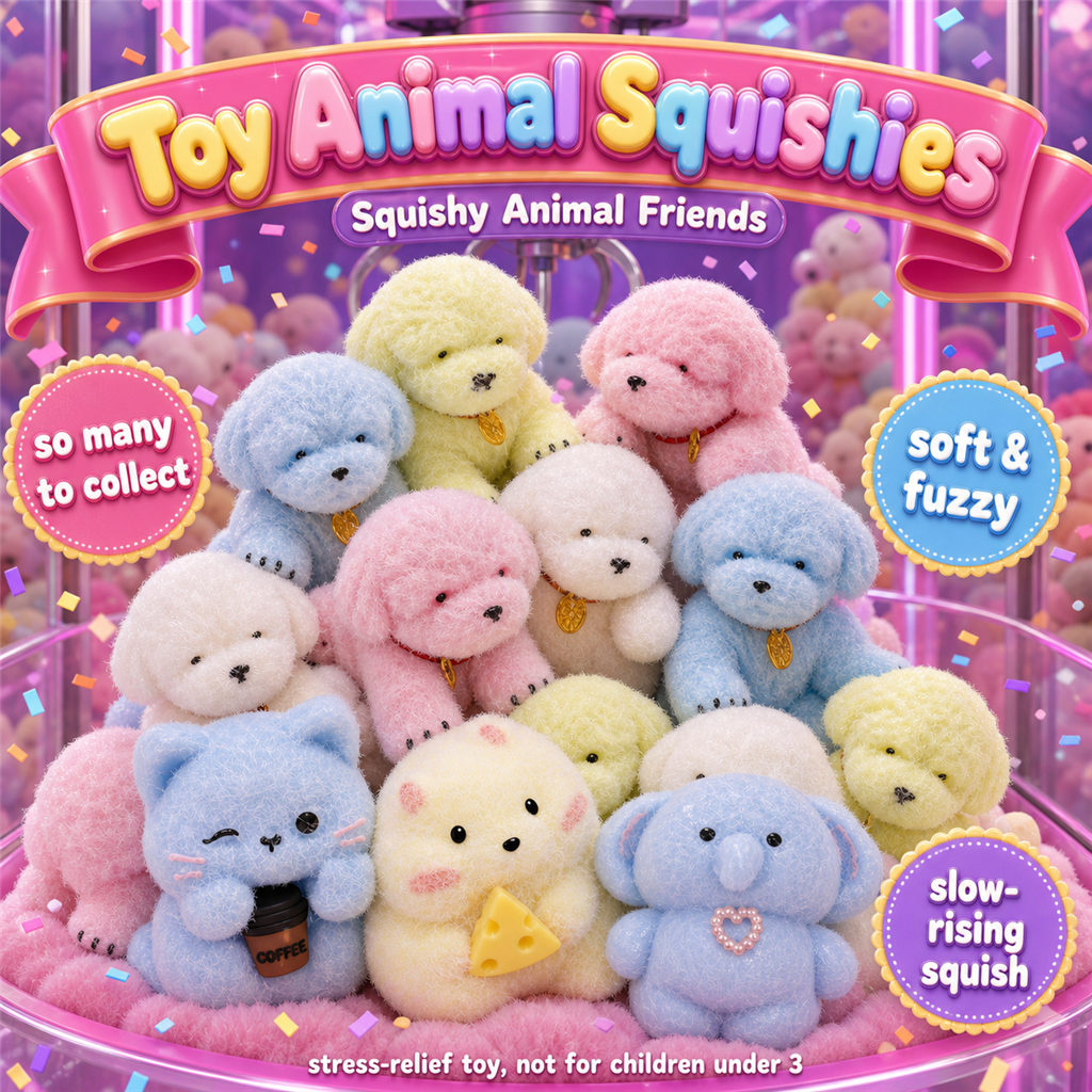 Toy Animal Squishy poster